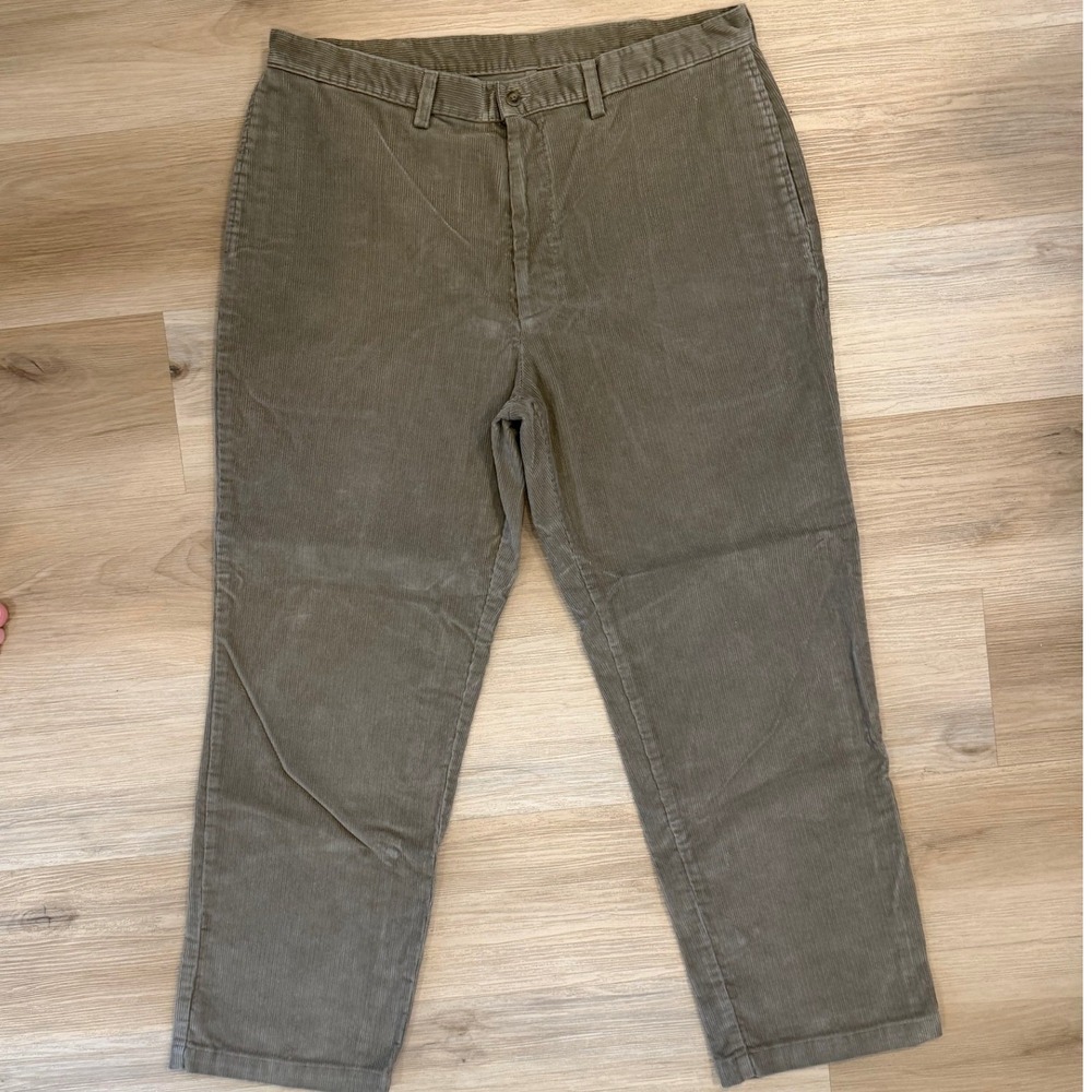 Haggar Men's Brown Corduroy Pants Size 38x30